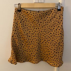 COTTON CANDY LA Leopard Print Skirt